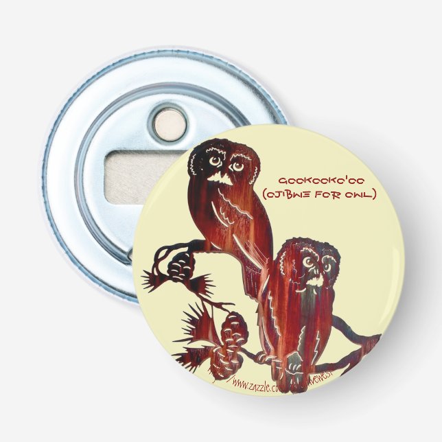 "Flügeldrachen" Flaschenöffner (Vorderseite)