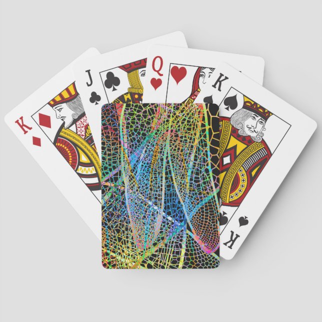 Flügeldrachen Spielkarten (Rückseite)