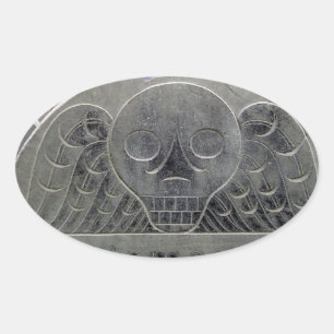 Flügeldrachenkleber Ovaler Aufkleber
