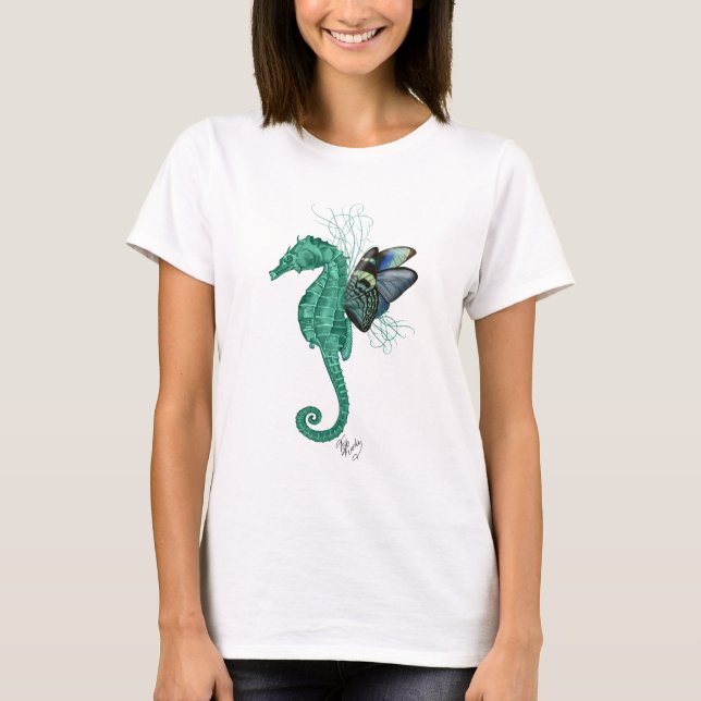 Flügelendes Seepferd T-Shirt (Vorderseite)
