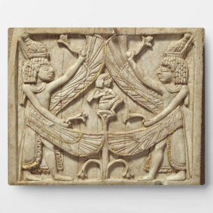 Flügelgenii, Assyrianische Periode, c.750 v. Chr. Fotoplatte