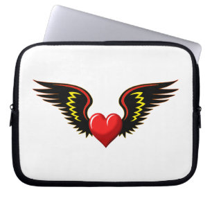 Flügelherz Laptopschutzhülle