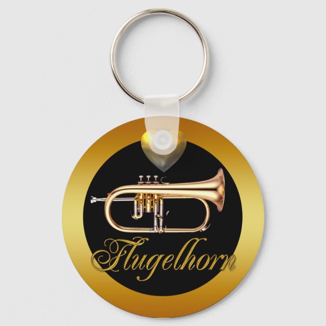 FLUGELHORN SCHLÜSSELANHÄNGER (Vorderseite)