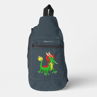 Flügelloser chinesischer Drache Crossbody Bag
