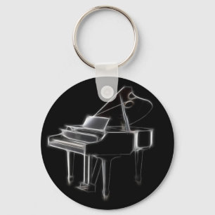 Flügels-klassisches Musikinstrument Schlüsselanhänger