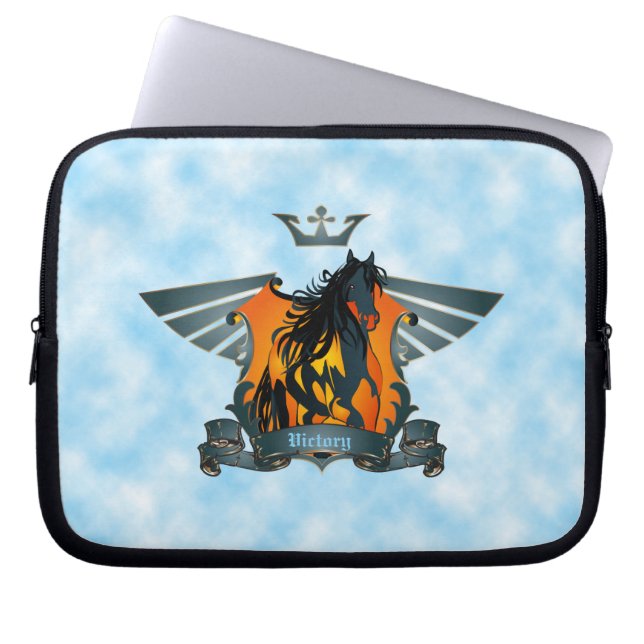 Flügelsieg - Laptop-Sieg Laptopschutzhülle (Vorderseite)