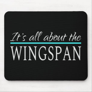 Flügelspannweite Mousepad