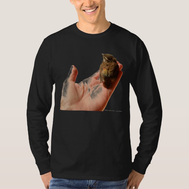 Flügge werdener Carolina-Zaunkönig T-Shirt (Vorderseite)