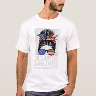 Fluggesellschaften, die die Grenzen überschreiten T-Shirt