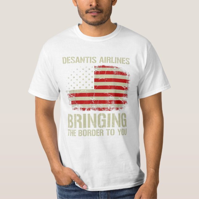 Fluggesellschaften, die die Grenzen überschreiten T-Shirt (Vorderseite)