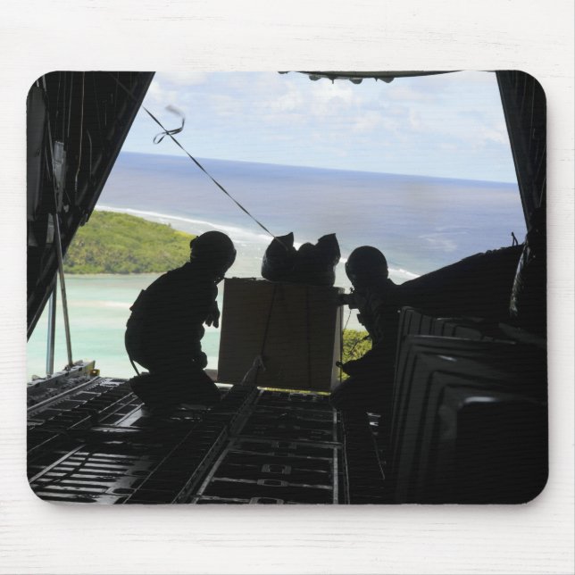 Fluggesellschaften drängen eine Palette gespendete Mousepad (Vorne)