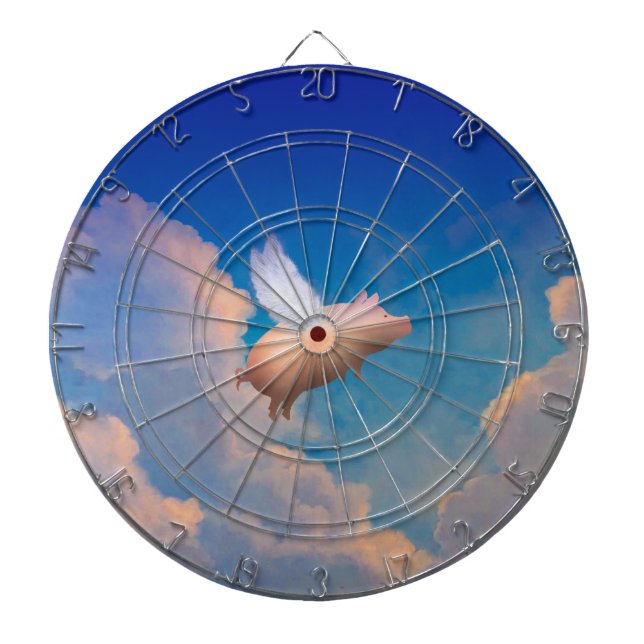 Fluggestelle Dartscheibe (vorne)
