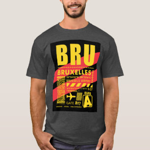 Flughafen BRU Brüssel T-Shirt