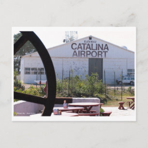 Flughafen Catalina Postkarte