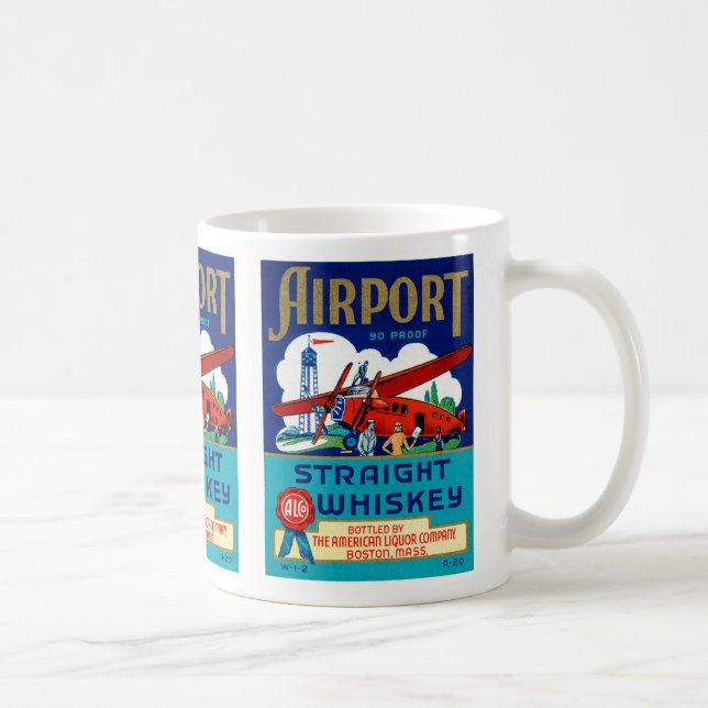 Flughafen Geright Whiskey Kaffeetasse (Rechts)