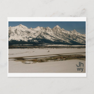 Flughafen Jackson Hole Postkarte