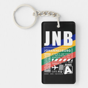 Flughafen JNB Johannesburg Schlüsselanhänger