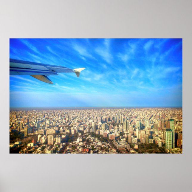 Flughafen Jorge Newbery AEP Poster (Vorne)