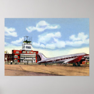 Flughafen Knoxville Tennessee McGhee Tyson Poster