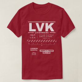 Flughafen Livermore Municipal LVK T - Shirt