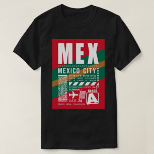 Flughafen MEX Mexico City T-Shirt