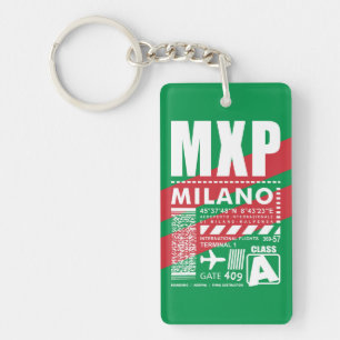Flughafen MXP Mailand Schlüsselanhänger