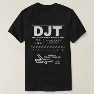 Flughafen President Donald J Trump International D T-Shirt
