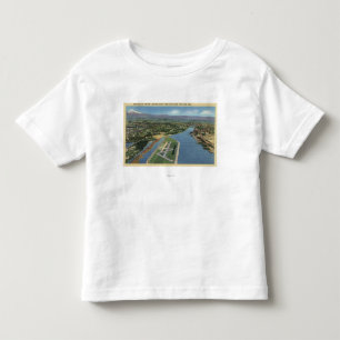 Flughafen-Schauen Portlands, Oregon - Schwan-Insel Kleinkind T-shirt