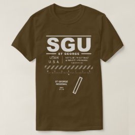 Flughafen St. George SGU T-Shirt