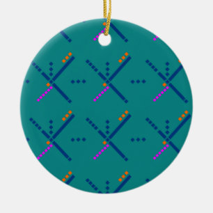 Flughafen-Teppich Portlands Oregon PDX Keramikornament