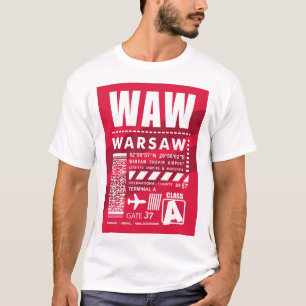 Flughafen Warschau T-Shirt