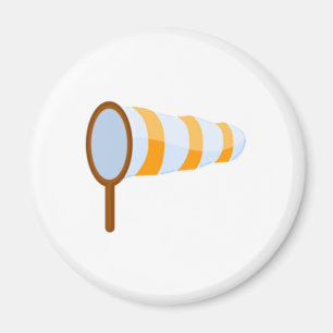 FlughafenWindsock Magnet
