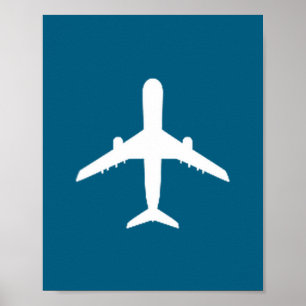 Flughemd Aviation Geek Flugzeugpilot Vater Poster