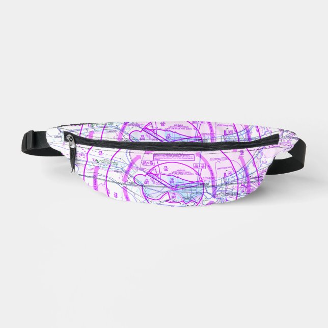Flugkarte Bauchtasche (Vorderseite)