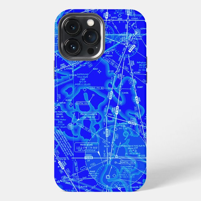 Flugkarte iPhone 13 Pro Max Hülle (Rückseite)