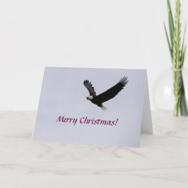 Flugkarte / Weihnachtsadler Feiertagskarte