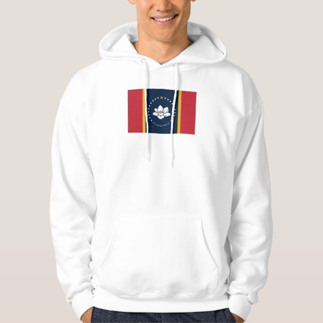 Flugkörper neue Flagge usa vereinte Staaten americ Hoodie (Vorderseite)