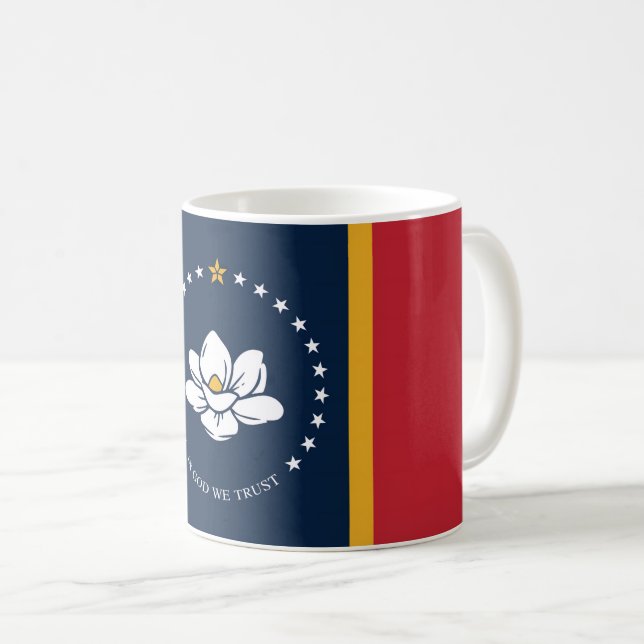 Flugkörper neue Flagge usa vereinte Staaten americ Kaffeetasse (VorderseiteRechts)