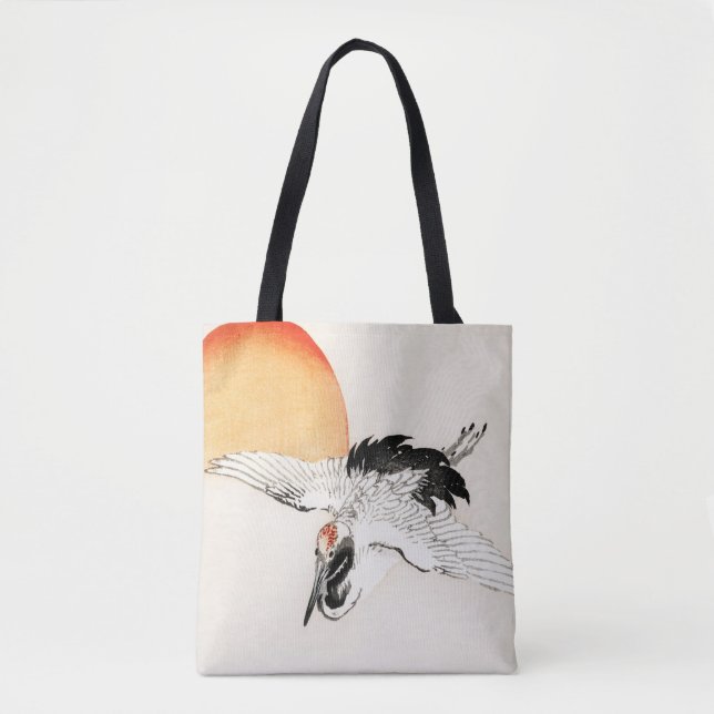Flugkran von Kōno Bairei Tasche (Vorderseite)