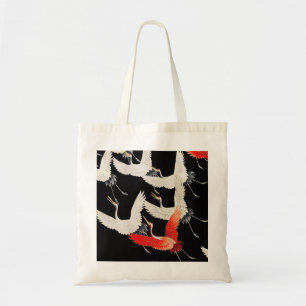 Flugkrane: Japanische Bird Kimono Art Tragetasche