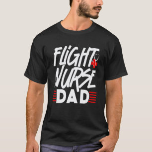 Flugkrankenschwester-Vater Sanitäter Job Team Vate T-Shirt