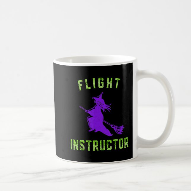 Fluglehrer Hexenmeister Kaffeetasse (Rechts)