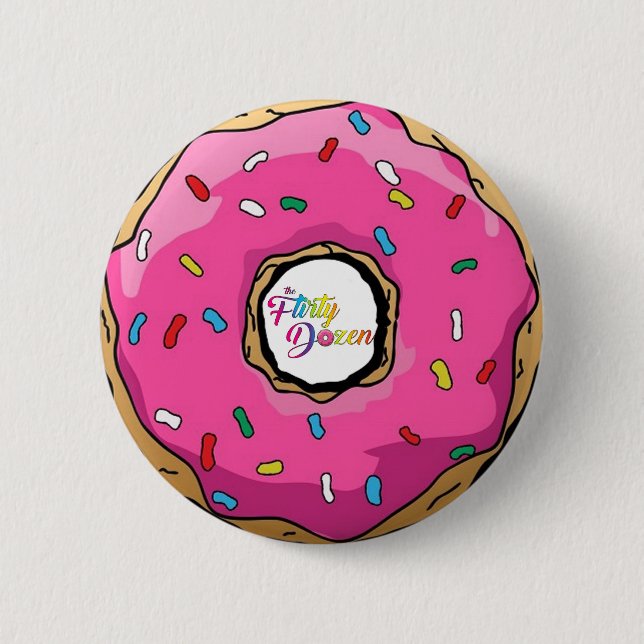 Flugleitanlagen-Krapfen-Knopf Button (Vorderseite)