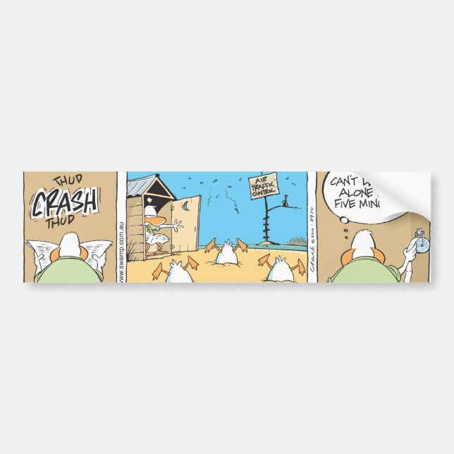 Fluglotse-Autoaufkleber Autoaufkleber (Vorne)