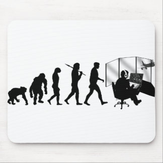 Fluglotse-Geschenkturm-Kontrolle Mousepad