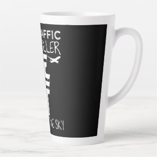 Fluglotsen macht Joke Flight Kontrolle Milchtasse