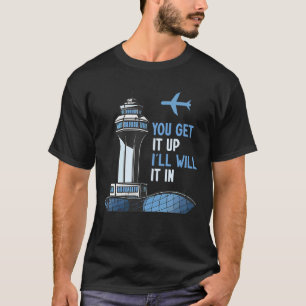 Fluglotsen: Sie holen ihn hoch, I Guide Airpl T-Shirt