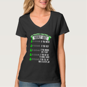 Fluglotsen-Stundensatz ATC T-Shirt
