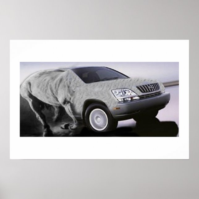 Flugmaschine Poster (Vorne)