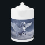 Flugpegasus<br><div class="desc">Pegasus im Flug gegen einen bewölkten Himmel. 100% Anpassung. Klicken Sie auf die Schaltfläche CUSTOMIZE, um einen der Schriftart oder Grafiken hinzuzufügen, zu verschieben, zu löschen, zu verändern oder zu verändern.</div>